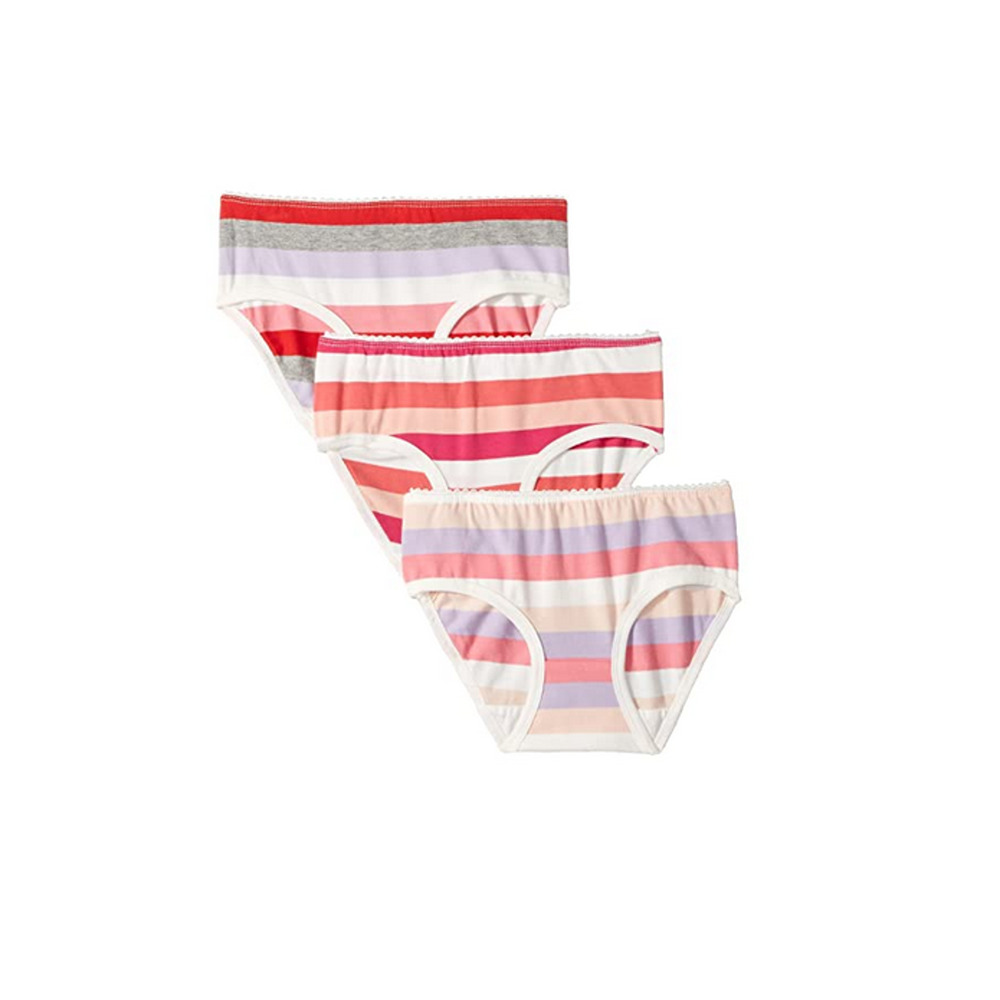 Toobydoo Girls Star Of Stripes 3-Pack Cotton Multi Size 11/12 years